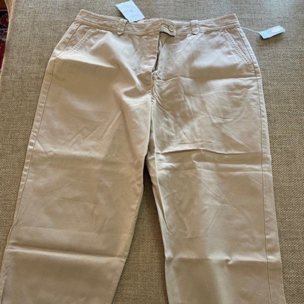 Talbots beige petite pants